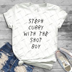 Curry Drake Shot - Black - - Gift Idea Shirt For Men Tee For Women Classic Retro Vintage Graphic T-Shirt