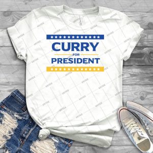 Curry Fr Den Prsidenten 10 - Trending Shirt For Women Vintage Retro Tee For Men Kid's T-Shirt Handmade Shirt