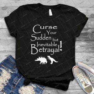 Curse Your Sudden But Inevitable Betrayal 2 - Vintage Mens Shirt Tshirt For Women Classic Handmade Shirt Retro Graphic Tee
