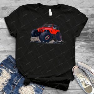 Custom Jeep 32 - Vintage Mens Shirt Tshirt For Women Classic Handmade Shirt Retro Graphic Tee