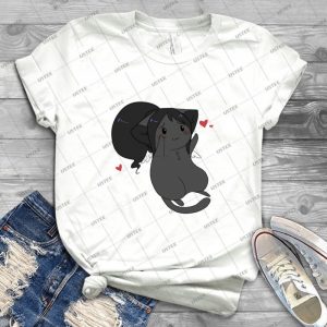 Cute Kyn V2 - Vintage Men's Shirt Tshirt For Women Classic Handmade Shirt Retro Graphic Tee