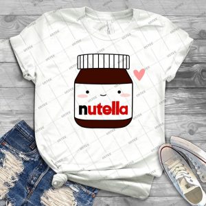 Cute Nutella Jar - Best Unisex Trending Handmade T-shirt Gift Idea For Men T-shirt For Woman