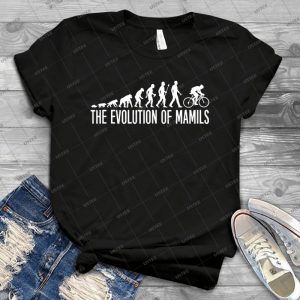 Cycling Mamil Evolution - Gift Idea Shirt For Men Tee For Women Classic Retro Vintage Graphic T-Shirt