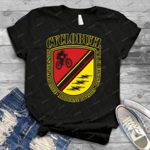 Cyclobuzz Airborne Division 61 - Best Unisex Trending Handmade T-shirt Gift Idea For Men T-shirt For Woman