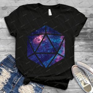 D20 Falling Star Portal 49 - Vintage Mens Shirt Tshirt For Women Classic Handmade Shirt Retro Graphic Tee