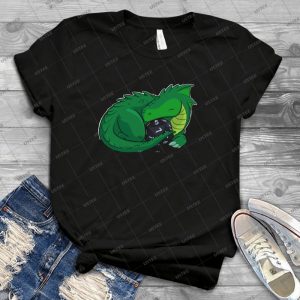 D20 Green Dragon 63 - Vintage Mens Shirt Tshirt For Women Classic Handmade Shirt Retro Graphic Tee