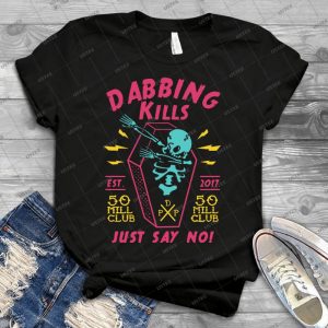 Dabbing Kills-Pewdiepie Art - Best Unisex Trending Handmade T-shirt Gift Idea For Men T-shirt For Woman