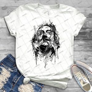 Dali T Shirt 52 - Vintage Men's Shirt Tshirt For Women Classic Handmade Shirt Retro Graphic Tee