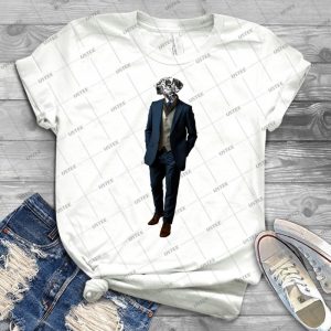 Damien T Shirt 2 - Vintage Men's Shirt Tshirt For Women Classic Handmade Shirt Retro Graphic Tee