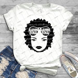 Damn Gina-Hip Chic Version - Gift Idea Shirt For Men Tee For Women Classic Retro Vintage Graphic T-Shirt