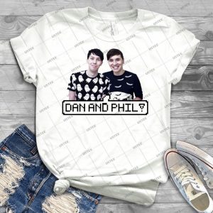 Dan And Phil 25 - Trending Shirt For Women Vintage Retro Tee For Men Kid's T-Shirt Handmade Shirt