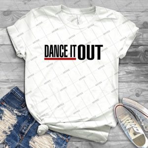 Dance It Out - Noir 35 - Vintage Men's Shirt Tshirt For Women Classic Handmade Shirt Retro Graphic Tee