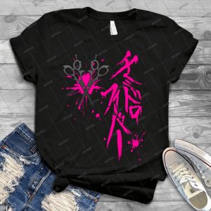Dangan Ronpa- Genocider Syo Bloodstain Fever T-Shirt 42 - Vintage Mens Shirt Tshirt For Women Classic Handmade Shirt Retro Graphic Tee
