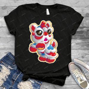 Danseur De Lion Mignon 57 - Trending Shirt For Women Vintage Retro Tee For Men Kid's T-Shirt Handmade Shirt