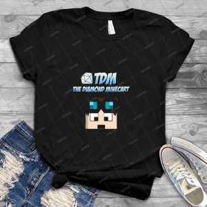 Dantdm Diamond Minecart - Best Unisex Trending Handmade T-shirt Gift Idea For Men T-shirt For Woman