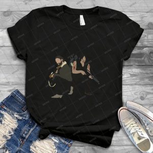 Daryl Dixon And Rick Grimes-The Walking Dead - Trending Shirt For Women Vintage Retro Tee For Men Kid's T-Shirt Handmade Shirt