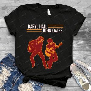 Daryl Hall And John Oates - Vintage Mens Shirt Tshirt For Women Classic Handmade Shirt Retro Graphic Tee