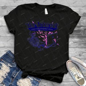 Das Internet 62 - Vintage Mens Shirt Tshirt For Women Classic Handmade Shirt Retro Graphic Tee