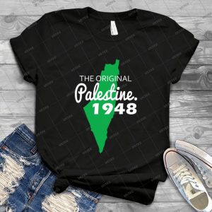 Das Ursprngliche Palstina 1948 92 - Vintage Mens Shirt Tshirt For Women Classic Handmade Shirt Retro Graphic Tee