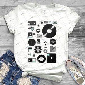Data T Shirt 4 - Vintage Men's Shirt Tshirt For Women Classic Handmade Shirt Retro Graphic Tee