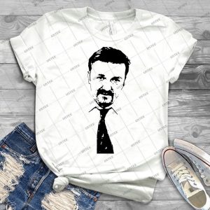 David Brent 80 - Vintage Men's Shirt Tshirt For Women Classic Handmade Shirt Retro Graphic Tee