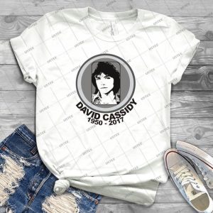 David Cassidy - Vintage Men's Shirt Tshirt For Women Classic Handmade Shirt Retro Graphic Tee