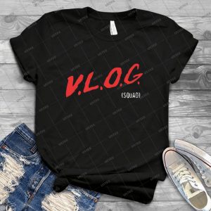 David Dobrik Vlog Squad T-Shirt 17 - Vintage Mens Shirt Tshirt For Women Classic Handmade Shirt Retro Graphic Tee