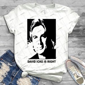 David Icke Is Right - Best Unisex Trending Handmade T-shirt Gift Idea For Men T-shirt For Woman