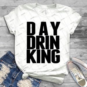 Day Drinking Funny Party T Shirt - Edm Festival Tee 35 - Trending Shirt For Women Vintage Retro Tee For Men Kid's T-Shirt Handmade Shirt