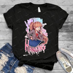 Ddlc Monika - Gift Idea Shirt For Men Tee For Women Classic Retro Vintage Graphic T-Shirt