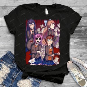 Ddlc T Shirt - Best Unisex Trending Handmade T-shirt Gift Idea For Men T-shirt For Woman