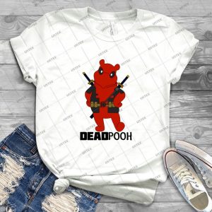 Deadpooh - Gift Idea Shirt For Men Tee For Women Classic Retro Vintage Graphic T-Shirt