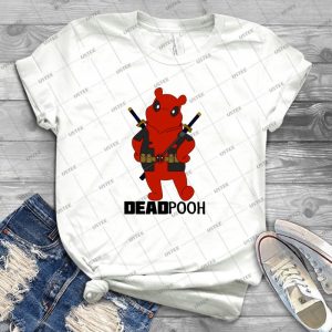 Deadpooh  70 - Vintage Men's Shirt Tshirt For Women Classic Handmade Shirt Retro Graphic Tee