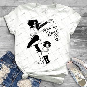 Death By Glamour Undertale - Vintage Men's Shirt Tshirt For Women Classic Handmade Shirt Retro Graphic Tee