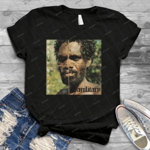 Death Grips -Exmilitary Album Art 15 - Best Unisex Trending Handmade T-shirt Gift Idea For Men T-shirt For Woman