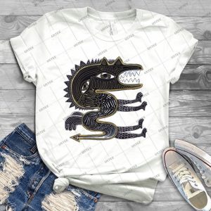 Decorative Surreal Dragon 43 - Vintage Men's Shirt Tshirt For Women Classic Handmade Shirt Retro Graphic Tee