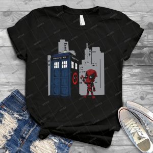 Defacing The Phonebox - Best Unisex Trending Handmade T-shirt Gift Idea For Men T-shirt For Woman