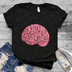 Dein Geist Ist Unendlich 48 - Trending Shirt For Women Vintage Retro Tee For Men Kid's T-Shirt Handmade Shirt