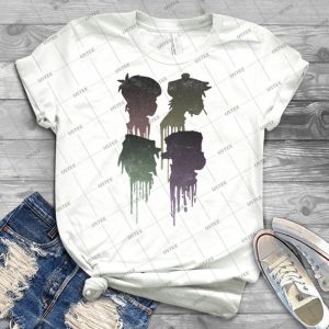 Demon Days Album Cover - Trending Shirt For Women Vintage Retro Tee For Men Kid's T-Shirt Handmade Shirt