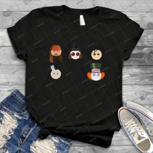 Depp- - Johnny Depp Characters - 3 - Gift Idea Shirt For Men Tee For Women Classic Retro Vintage Graphic T-Shirt