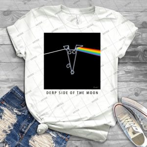 Derp Side Of The Moon - Best Unisex Trending Handmade T-shirt Gift Idea For Men T-shirt For Woman