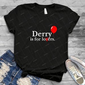 Derry Is For Lovers 29 - Vintage Mens Shirt Tshirt For Women Classic Handmade Shirt Retro Graphic Tee