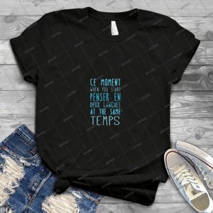 Deux Langues At The Same Temps 83 - Best Unisex Trending Handmade T-shirt Gift Idea For Men T-shirt For Woman