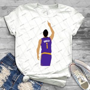 Devin Booker 70 Points Finger To The Sky - Gift Idea Shirt For Men Tee For Women Classic Retro Vintage Graphic T-Shirt