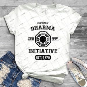 Dharma Initiative Athletic Department - Black Ver- - 21 - Trending Shirt For Women Vintage Retro Tee For Men Kid's T-Shirt Handmade Shirt