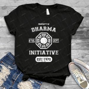 Dharma Initiative Athletic Department - Light Ver- - 44 - Best Unisex Trending Handmade T-shirt Gift Idea For Men T-shirt For Woman