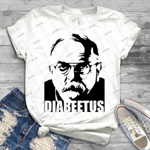 Diabeetus - Vintage Men's Shirt Tshirt For Women Classic Handmade Shirt Retro Graphic Tee