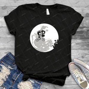 Dib And The E-T - Vintage Mens Shirt Tshirt For Women Classic Handmade Shirt Retro Graphic Tee