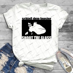Die Hard- Shoot The Glass - Gift Idea Shirt For Men Tee For Women Classic Retro Vintage Graphic T-Shirt