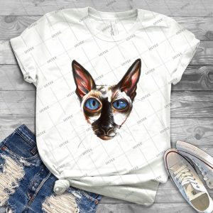 Die Katze 31 - Vintage Men's Shirt Tshirt For Women Classic Handmade Shirt Retro Graphic Tee